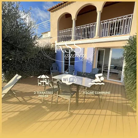 Appt 87m2 - 3 Etoiles - Parking - Wifi - Clim - Piscine * Roquebrune-sur-Argens